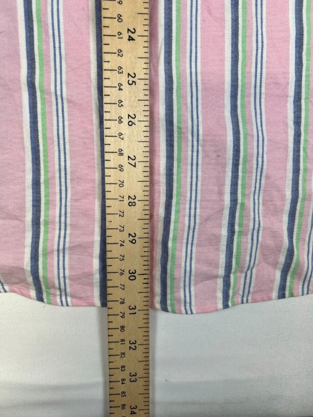 Polo Ralph Lauren Men L Classic Fit Multi Color Striped Fun Shirt Oxford Cotton - Picture 7 of 10